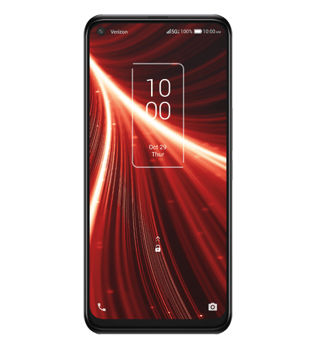 TCL 10 5G UW in Diamond Gray smartphone from Victra Verizon at a Victra Verizon Store Near Me